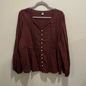 Eyelet Blouse